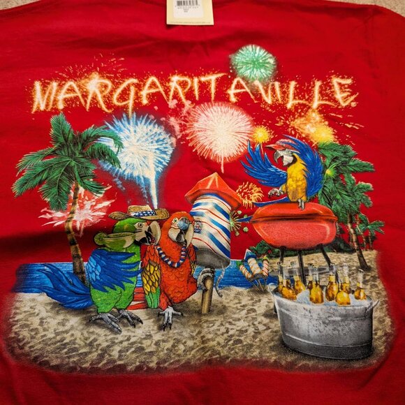 Margaritaville Fireworks T-Shirt NWT size Small - Picture 2 of 3
